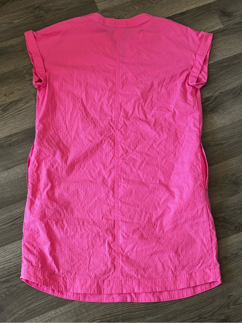 Vineyard Vines Hot Pink Women's Swim Coverup Tunic - Picture 2 of 3